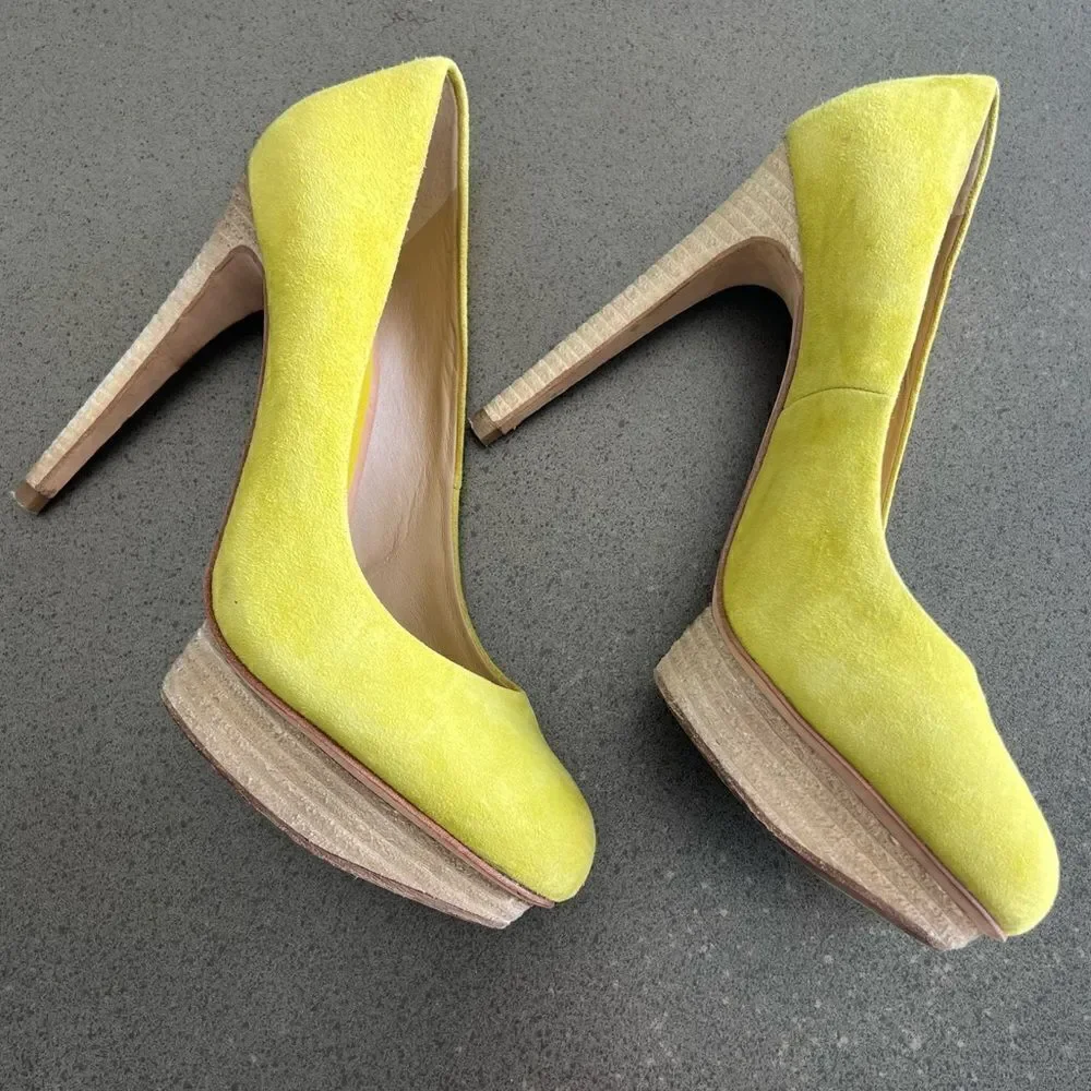 BCBGMaxAzria bright yellow